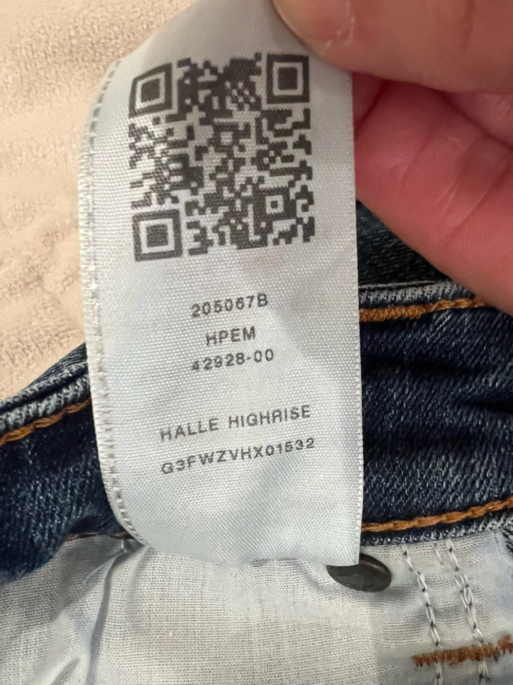 True Religion Halle High Rise Super Skinny | Blue Denim | Size 27 | Like New - Picture 10 of 12